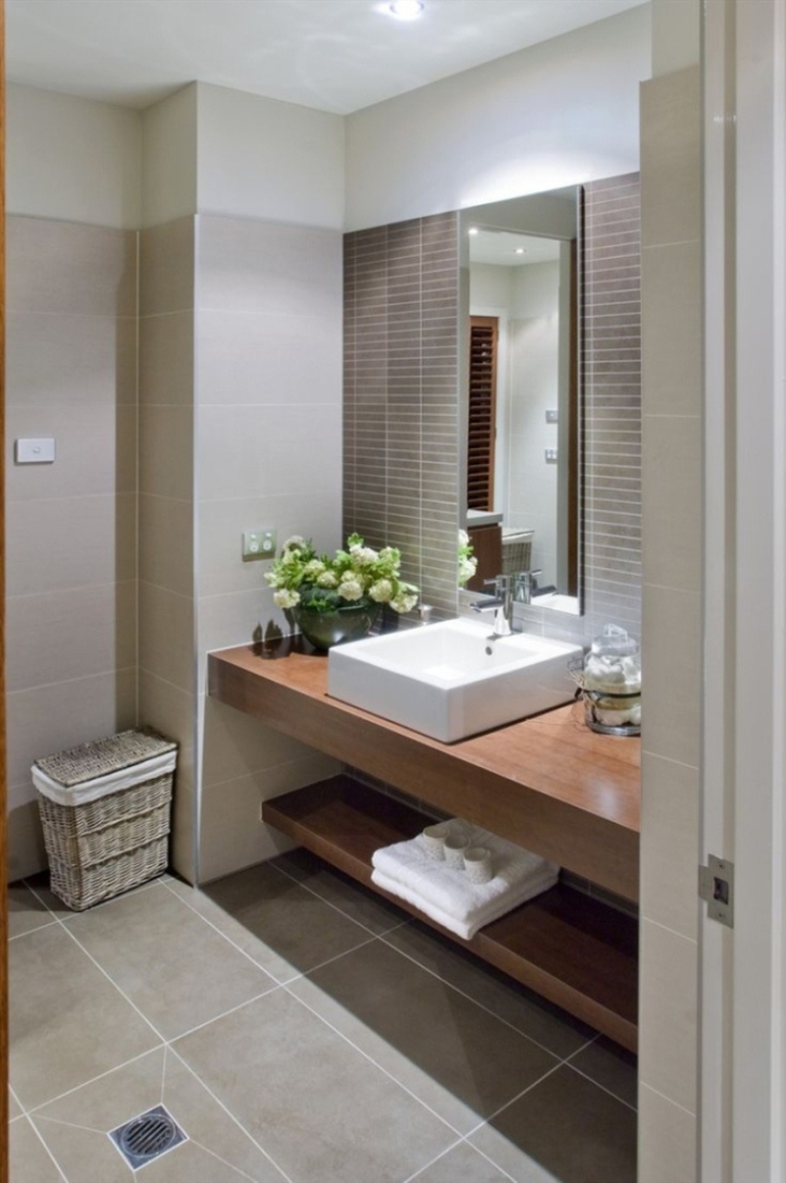 30 Small Modern Bathroom Ideas - Deshouse